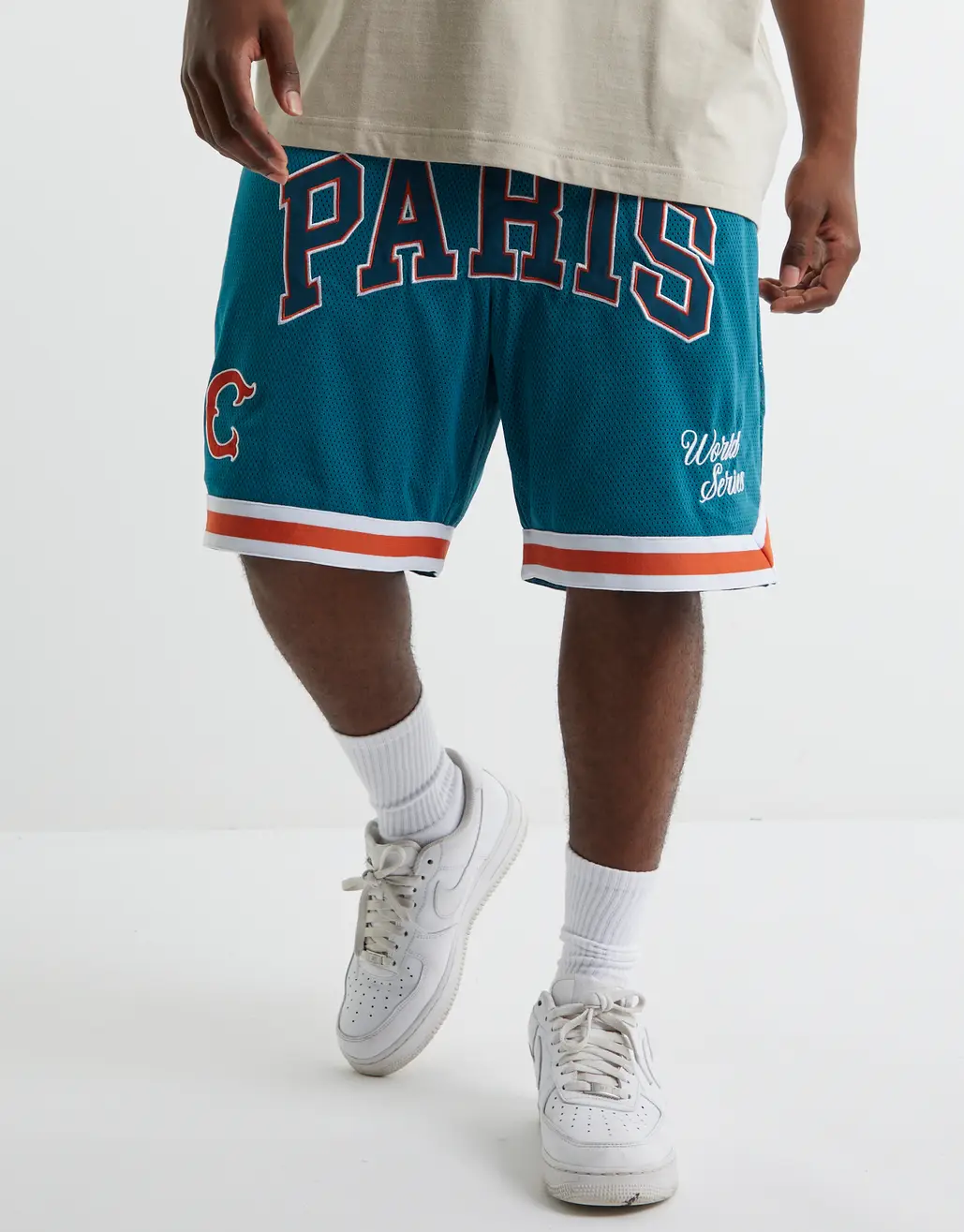 PARIS BASKETBALL SHORTS IN GREEN